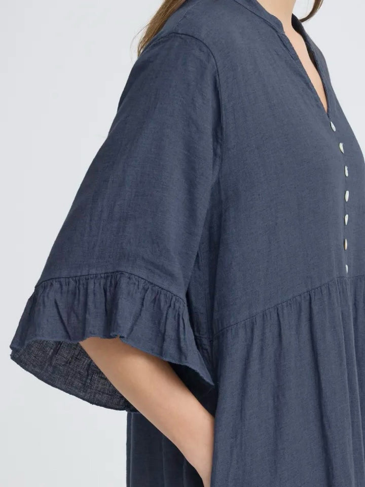 LIN KJOLE SBFONTANELLE NAVY