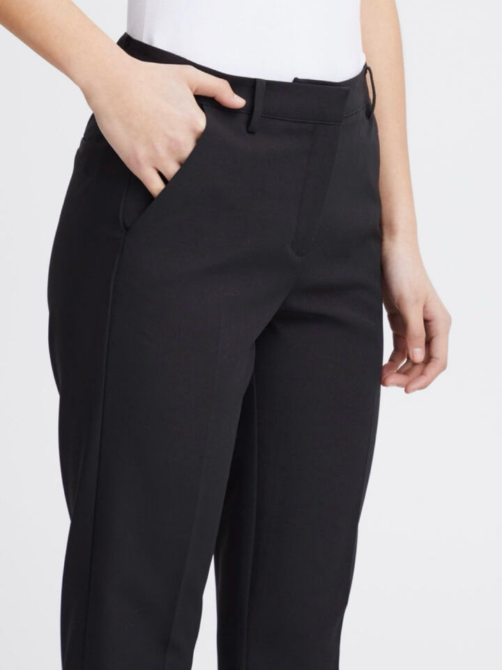 BUKSE IHLEXI BOOTCUT BLACK