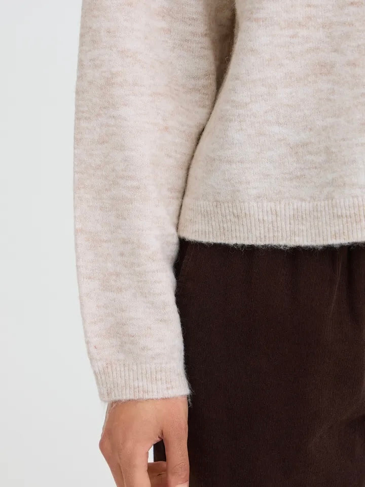CARDIGAN FRSANNY OATMEAL MELANGE
