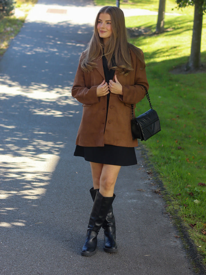 BLAZER VELRA COGNAC
