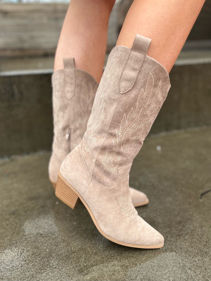 BOOTS ROSETTA TAUPE