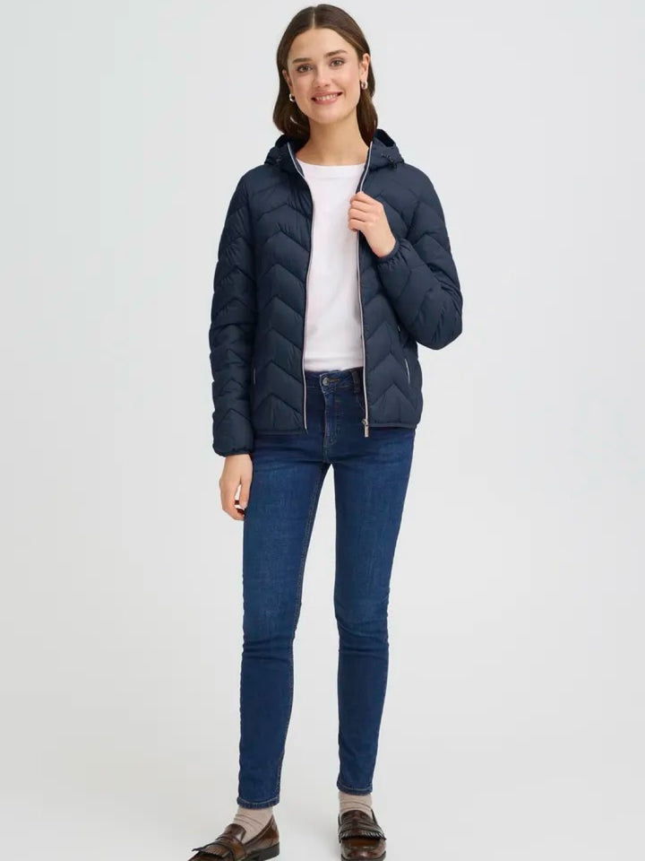 JAKKE FRBAPADDING NAVY BLAZER