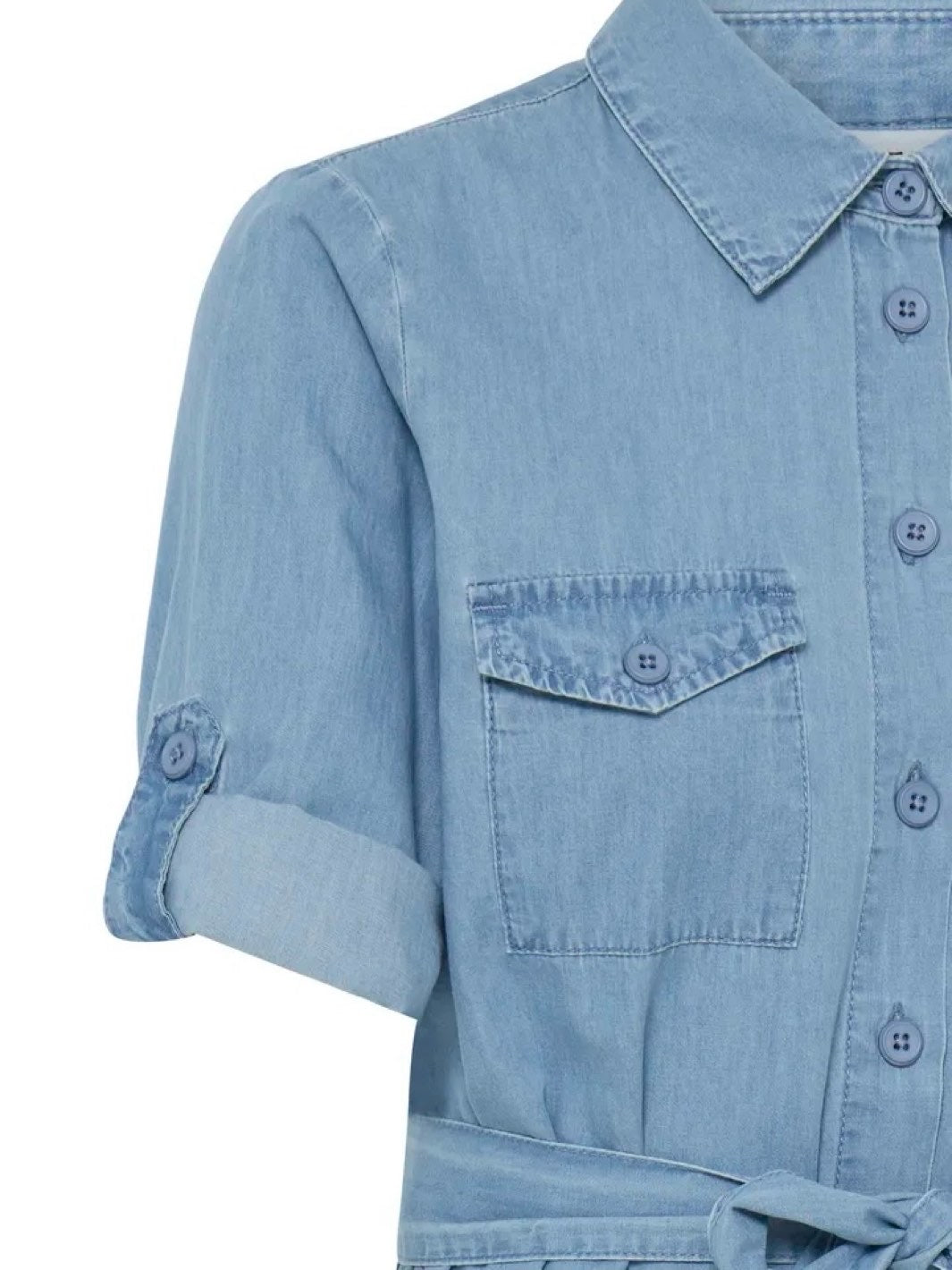 DONGERIKJOLE PZJILL LIGHT BLUE DENIM