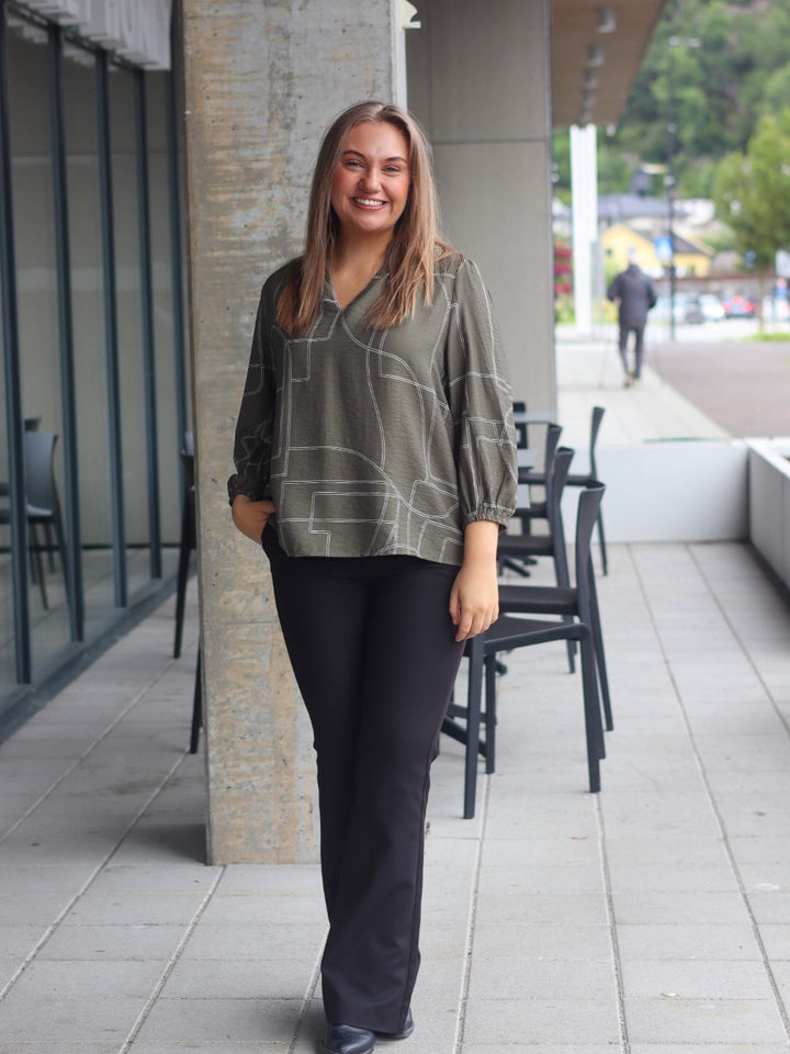 BLUSE FRDAPHNE DUSTY OLIVE
