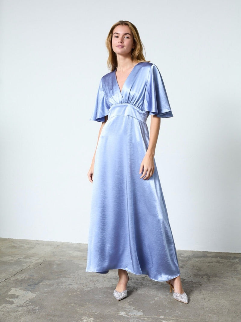 MIDIKJOLE GISELA MID BLUE