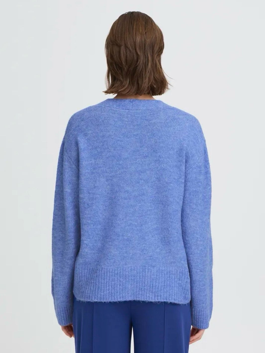 CARDIGAN IHBALING NEBULAS BLUE MELANGE