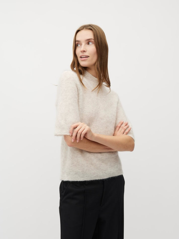 STRIKKEGENSER CLARA OAT MELANGE
