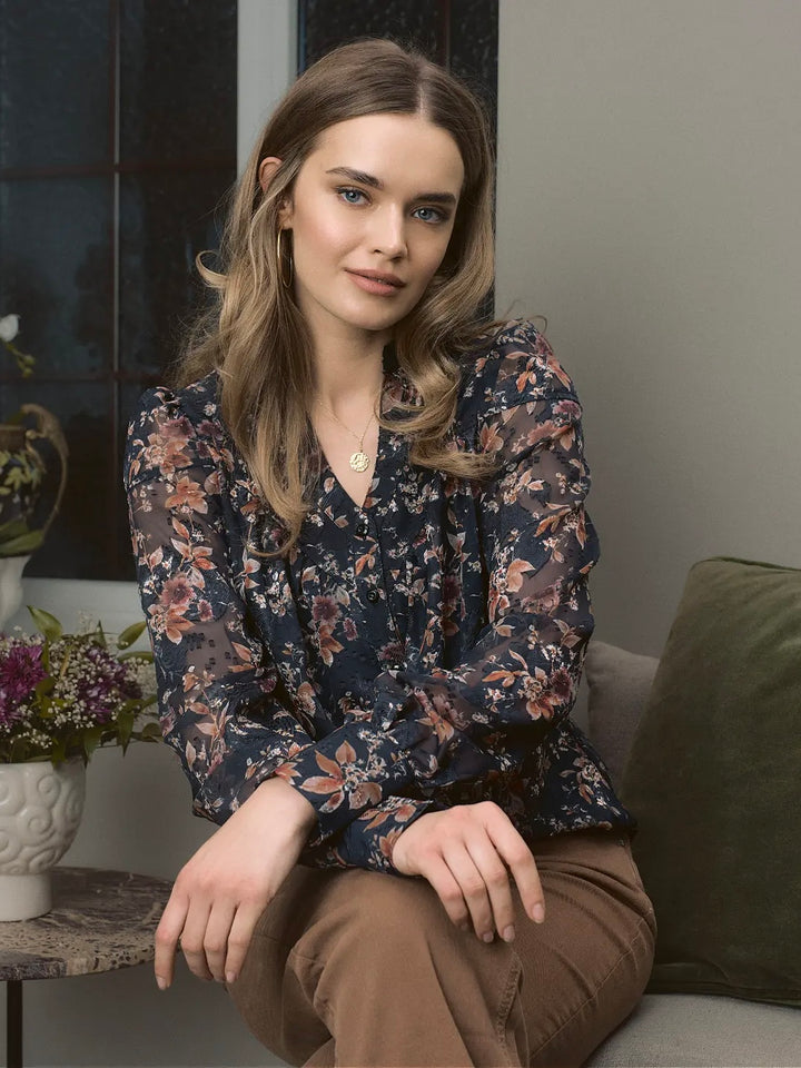 SKJORTE OLIVIA BIA BLACK