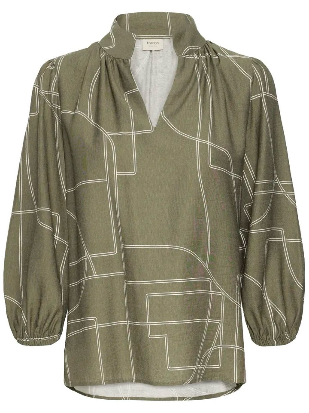 BLUSE FRDAPHNE DUSTY OLIVE