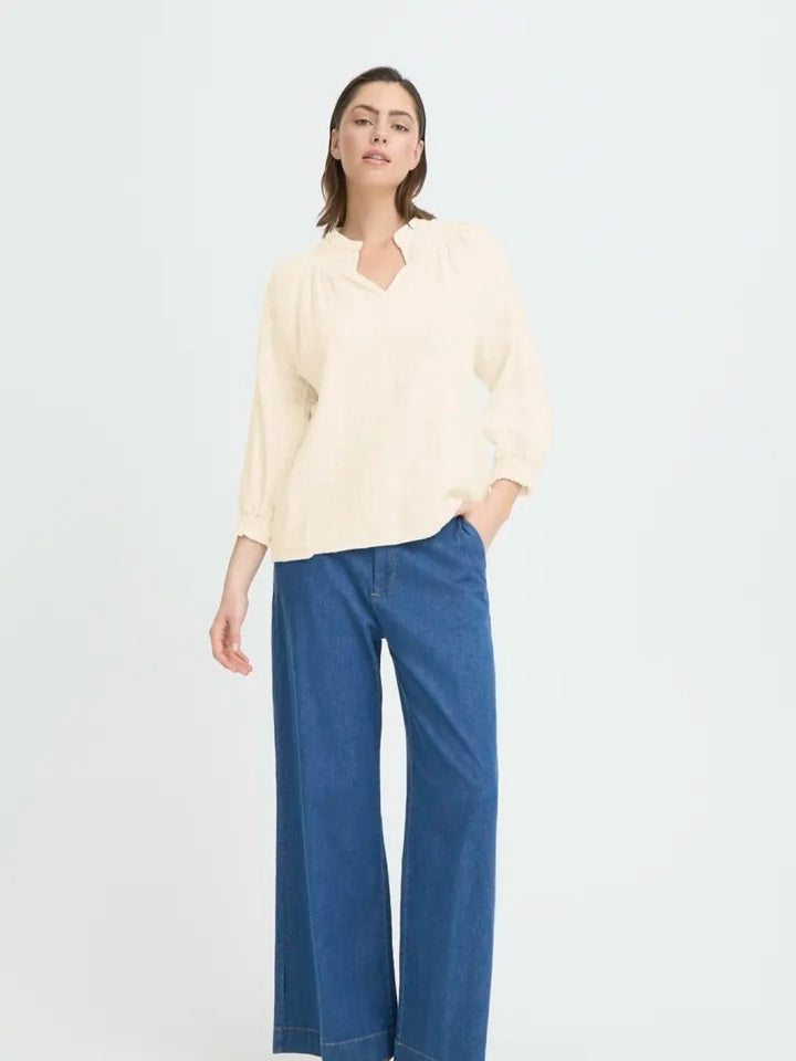 BLUSE PZBAILA BRIGHT WHITE
