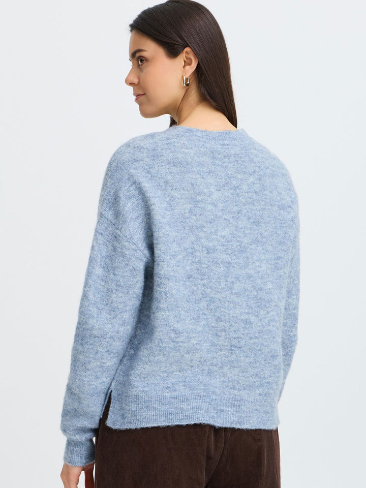 CARDIGAN FRSANNY BLUE BLIZZARD MELANGE