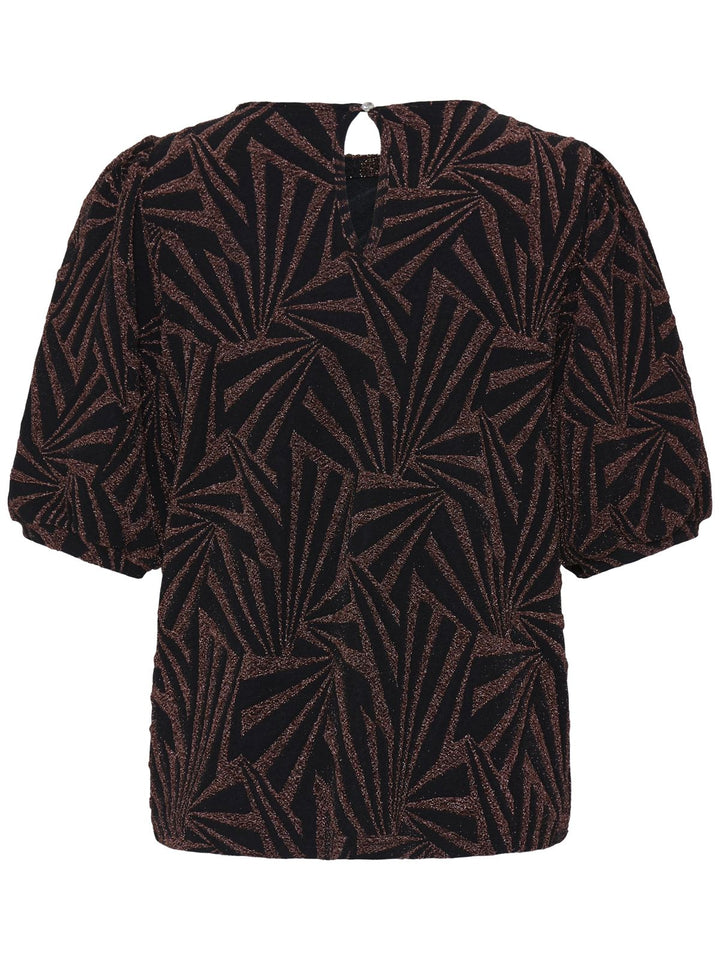 BLUSE PZFILULA BROWN GLITTER