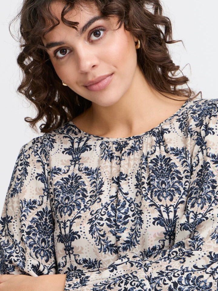 BLUSE FRFLOWY 5 NAVY