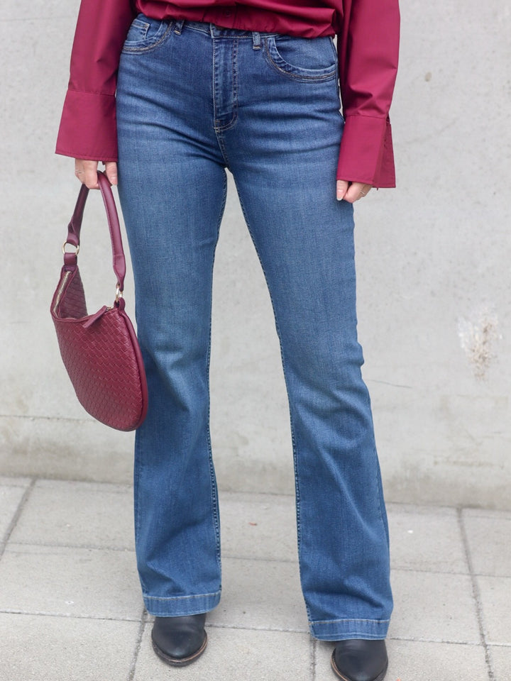 JEANS PZBESSIE BOOTCUT MEDIUM BLUE