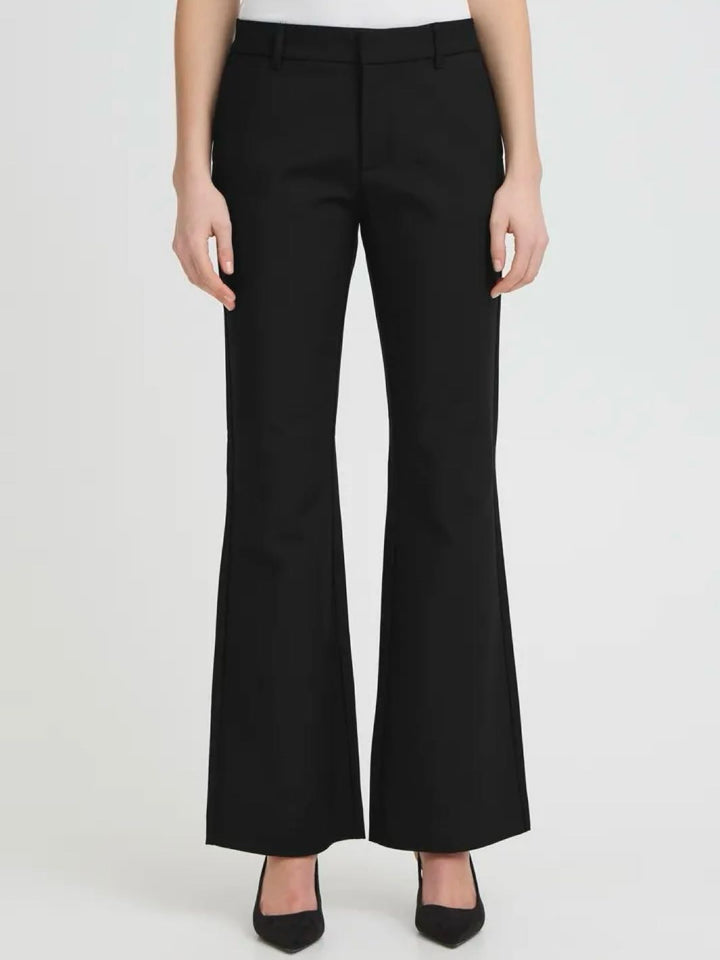 BUKSE PZBINDY BOOTCUT BLACK