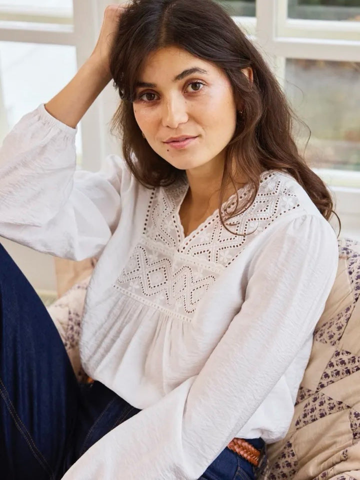 BLUSE FRBLONDAS BLANC DE BLANC