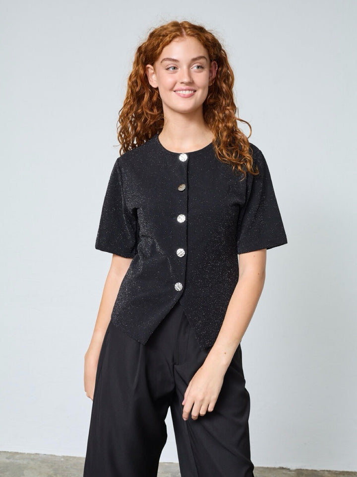 TOPP GOVA BLACK GLITTER