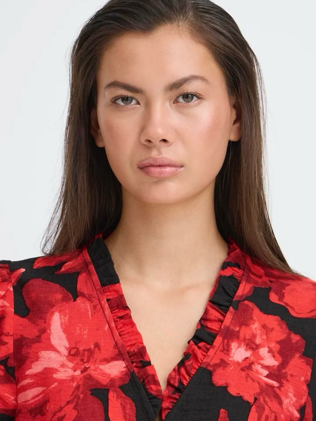 BLUSE IHLYSINE RED ROSE