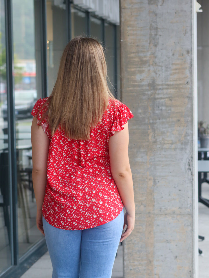 BLUSE HANSINA LALA RED
