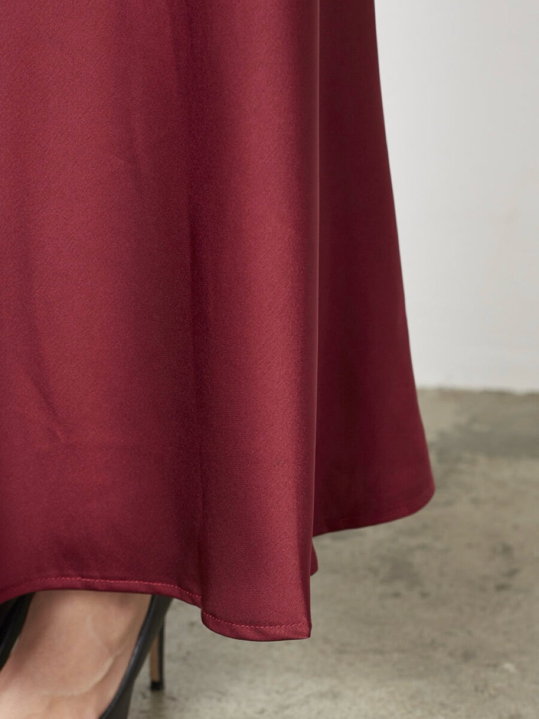 MIDISKJØRT GEWO BORDEUAX