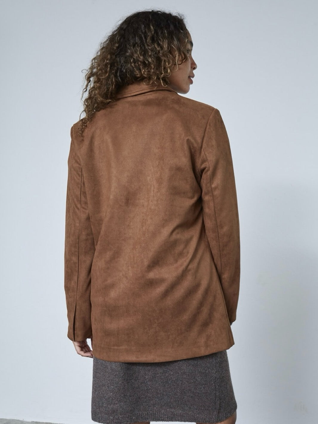 BLAZER VELRA COGNAC