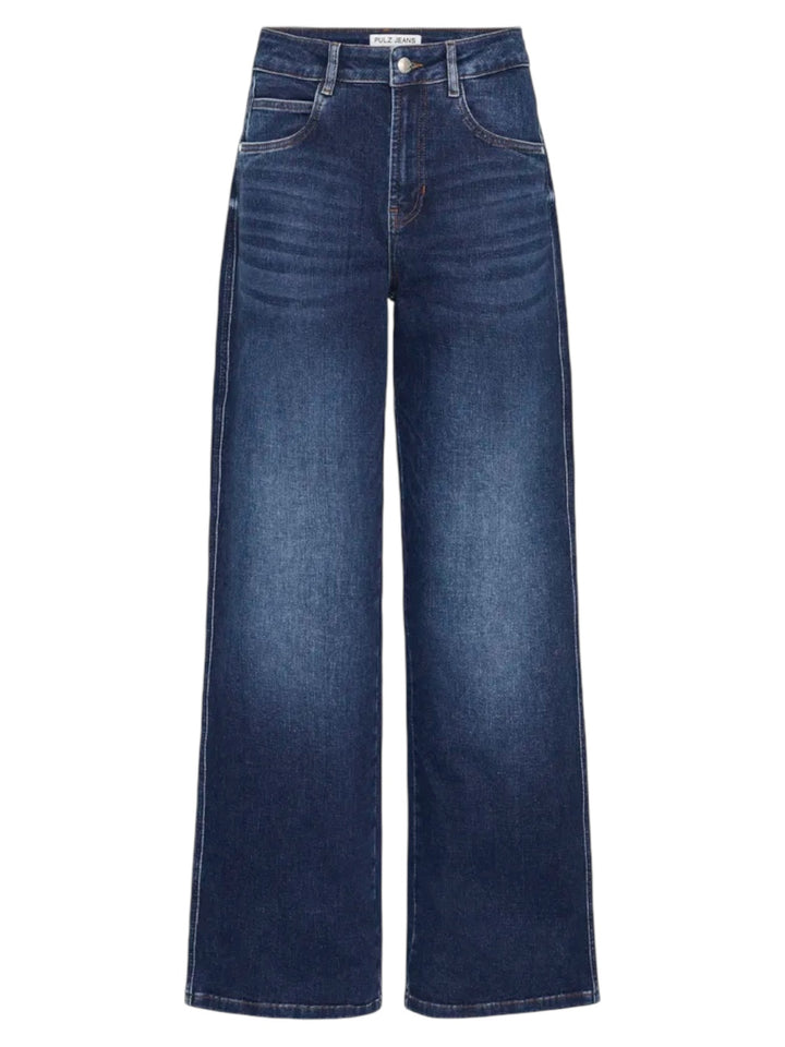 JEANS PZATHENA WIDE DARK BLUE DEMIN