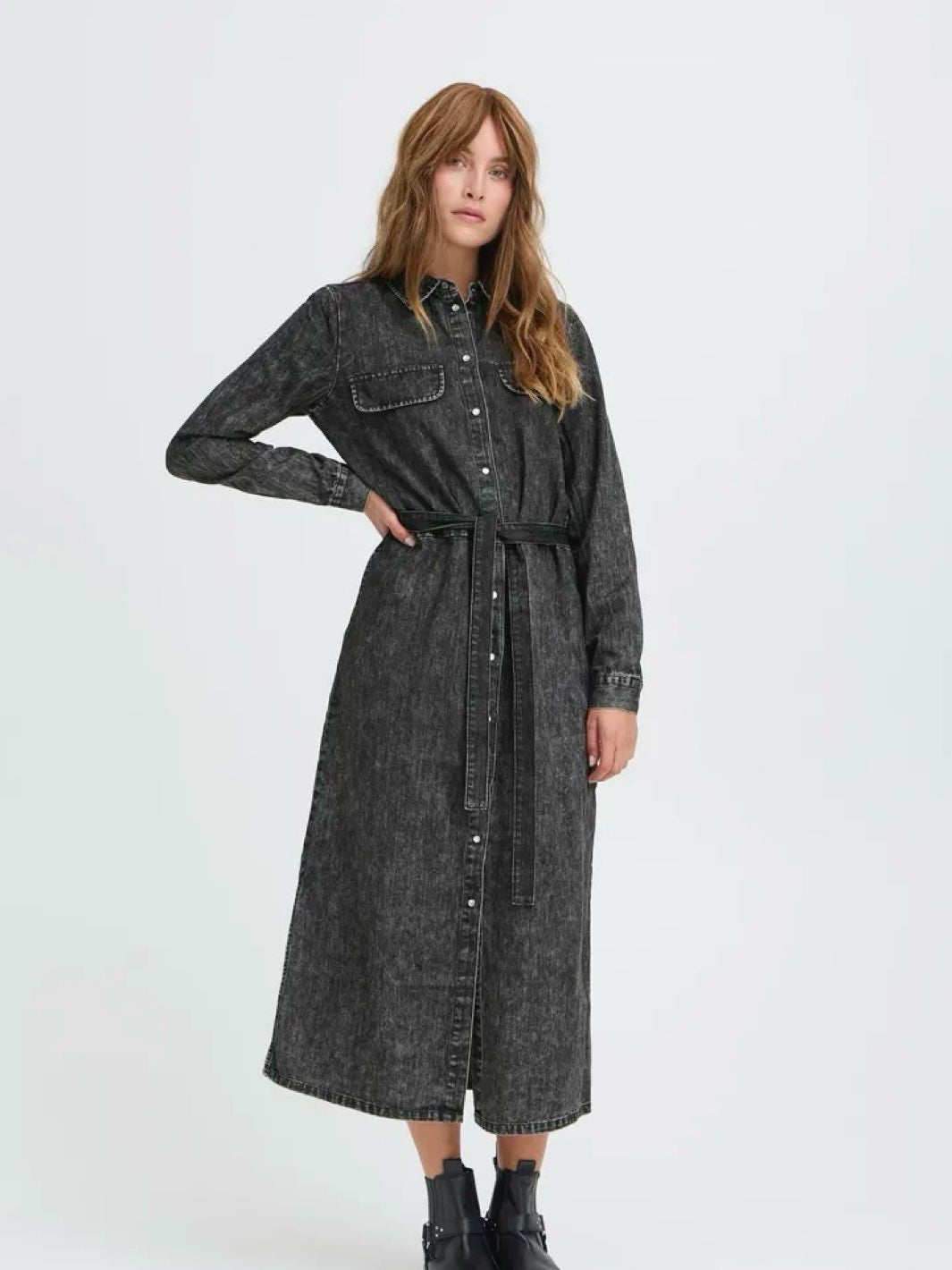 DONGERIKJOLE PZMALIA BLACK DENIM