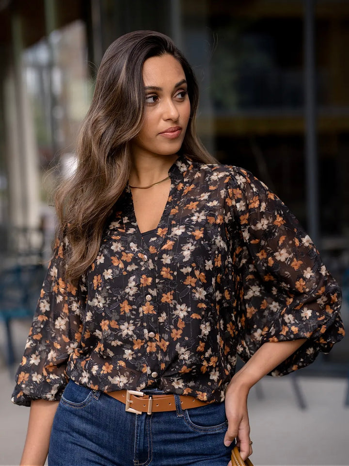 BLUSE NELLY OLINE BLACK