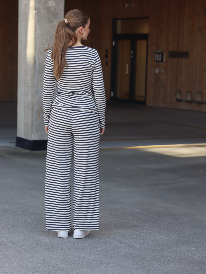 GENSER RIBBED BLUE