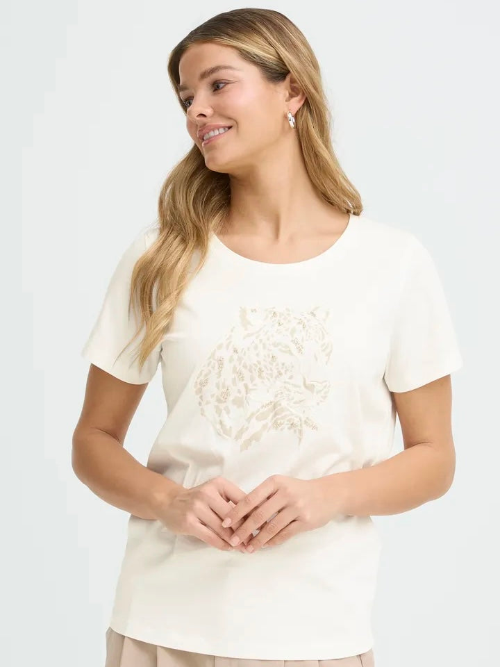 T-SKJORTE FREVANI WHISPER WHITE