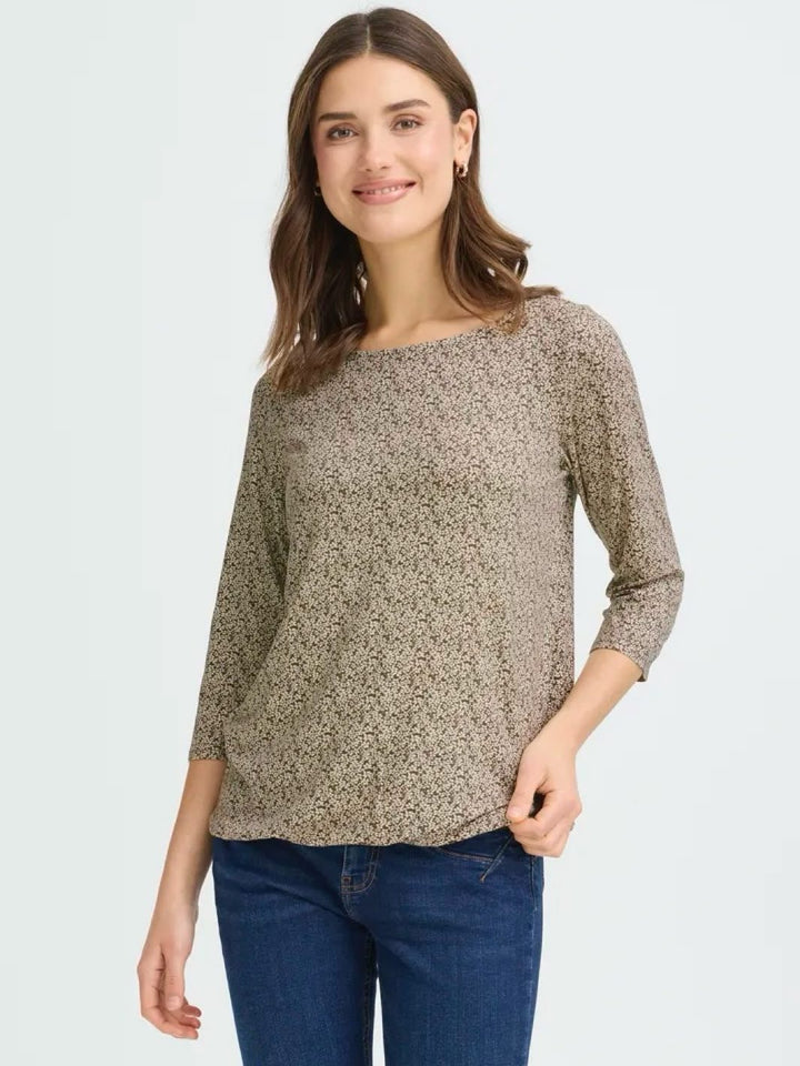 GENSER FRAMY TINY PETAL OLIVE