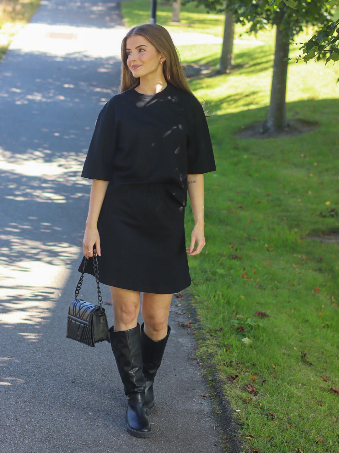 SKJØRT BETSY FOLAMI BLACK