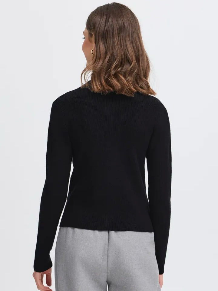 CARDIGAN FRNOVELLA BLACK