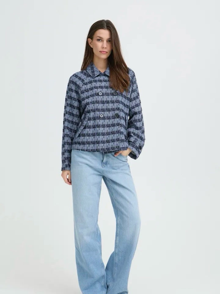 JAKKE PZAUGUSTINE VINTAGE INDIGO MELANGE