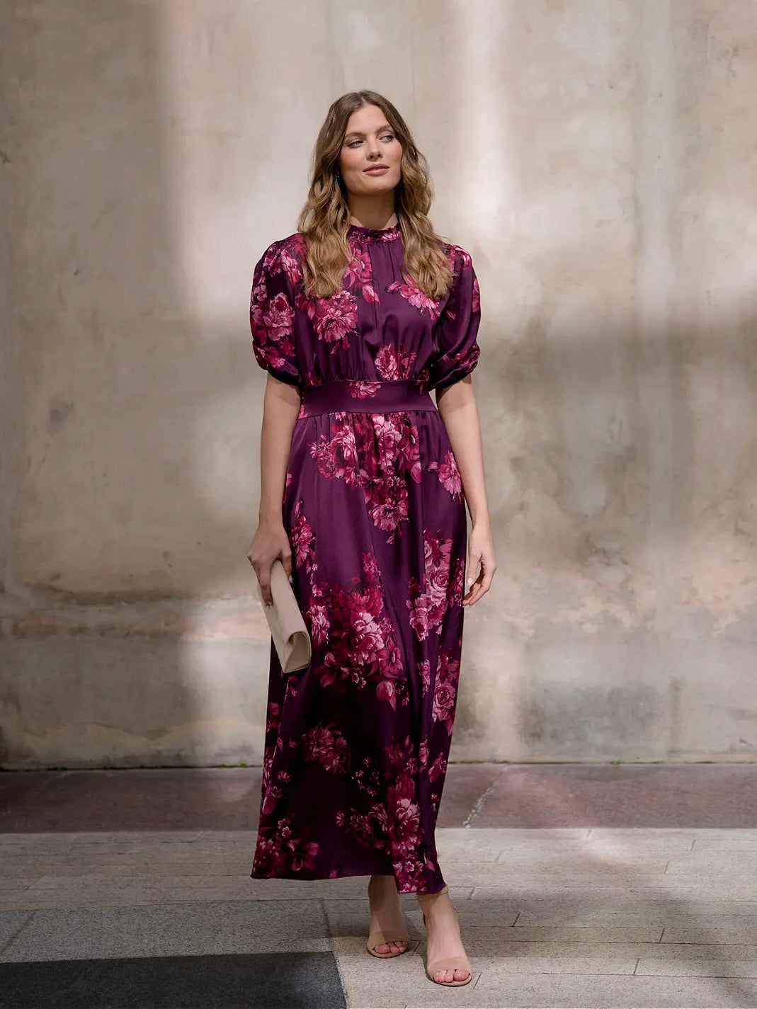 MAXIKJOLE EMMELI PAYS DK PLUM