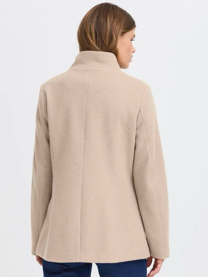 KÅPE FREVILLA DESERT TAUPE MELANGE