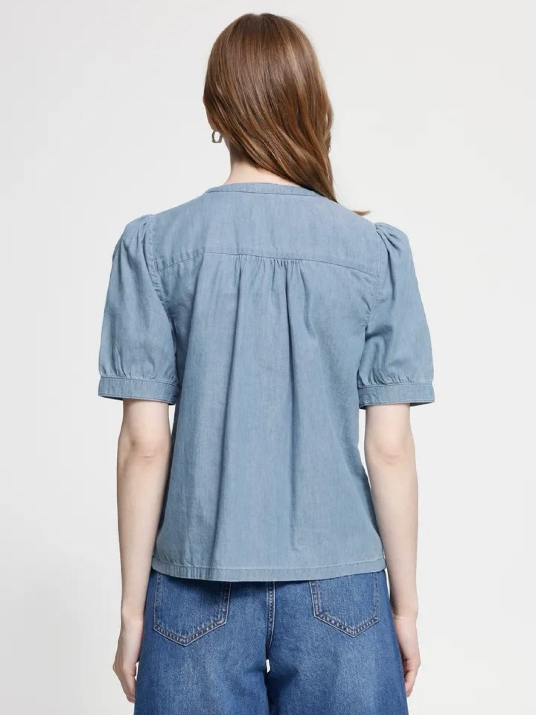 BLUSE IHANCEY WASHED DENIM