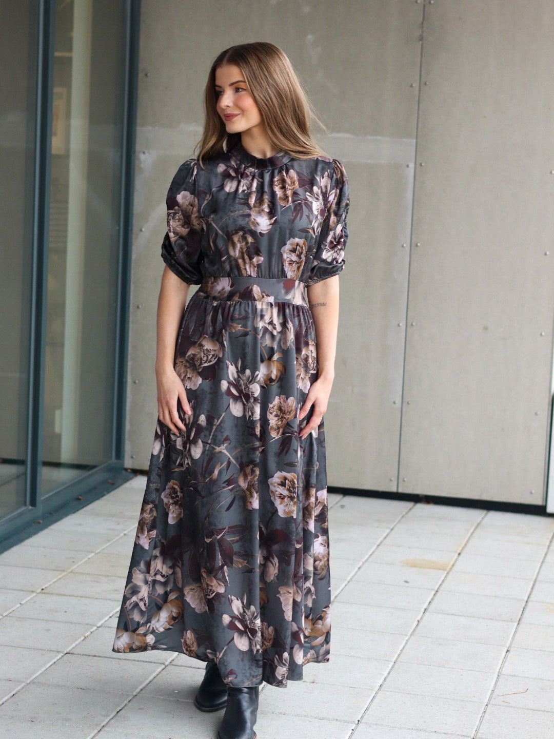 MAXIKJOLE EMMELI PANA DK ARMY GREEN