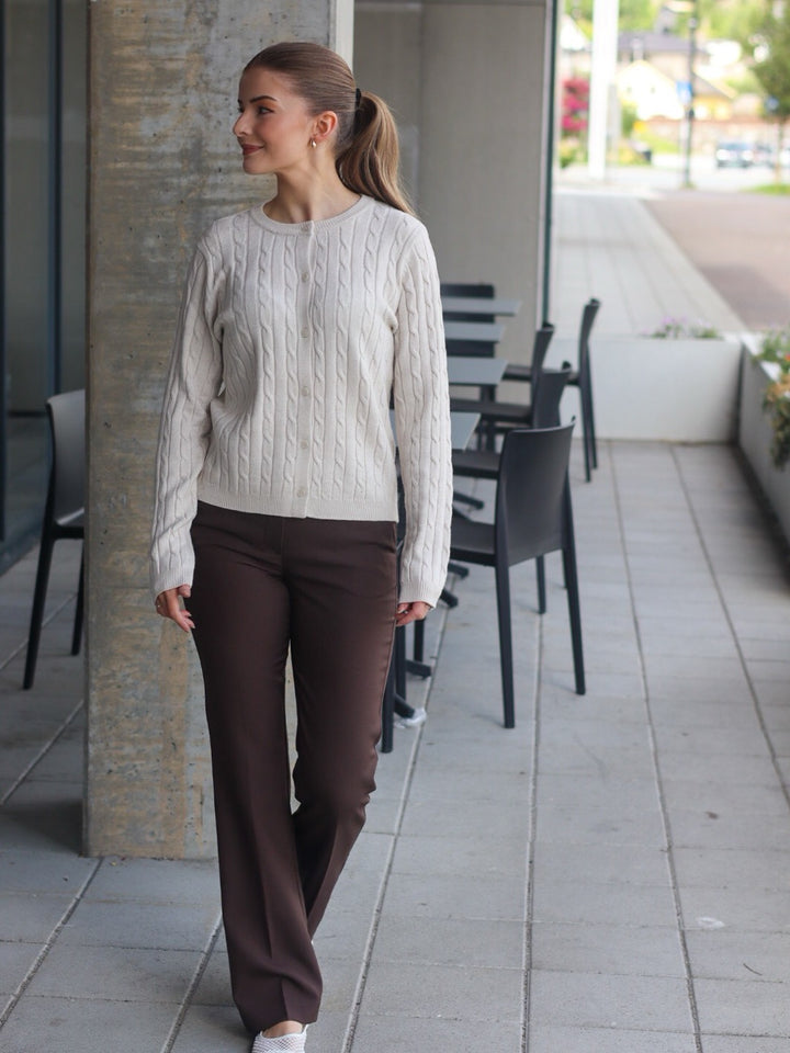 CARDIGAN PZSTEFFI CLOUD DANCER MELANGE