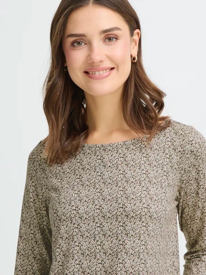 GENSER FRAMY TINY PETAL OLIVE