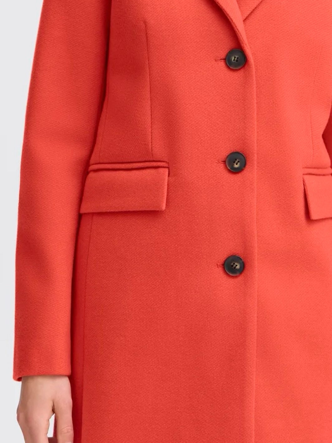 KÅPE FREVILLA LONG  MARS RED