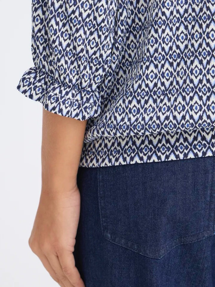 TOPP FRSLOANE ETHNIC LINES NAVY