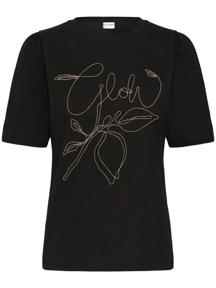 T-SKJORTE PZJULIETTE BLACK