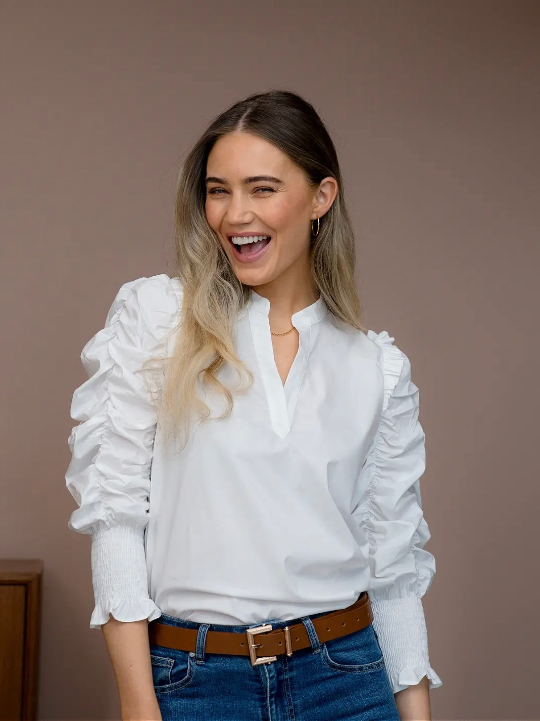 BLUSE NILEA UNI WHITE