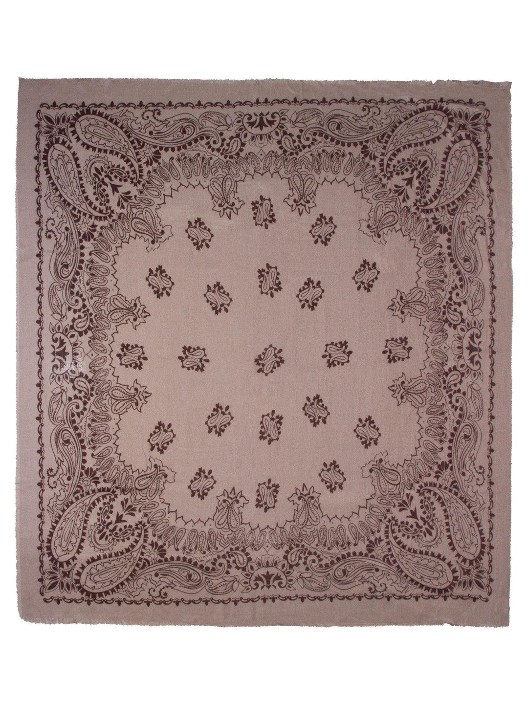 SKJERF PAISLEY BEIGE
