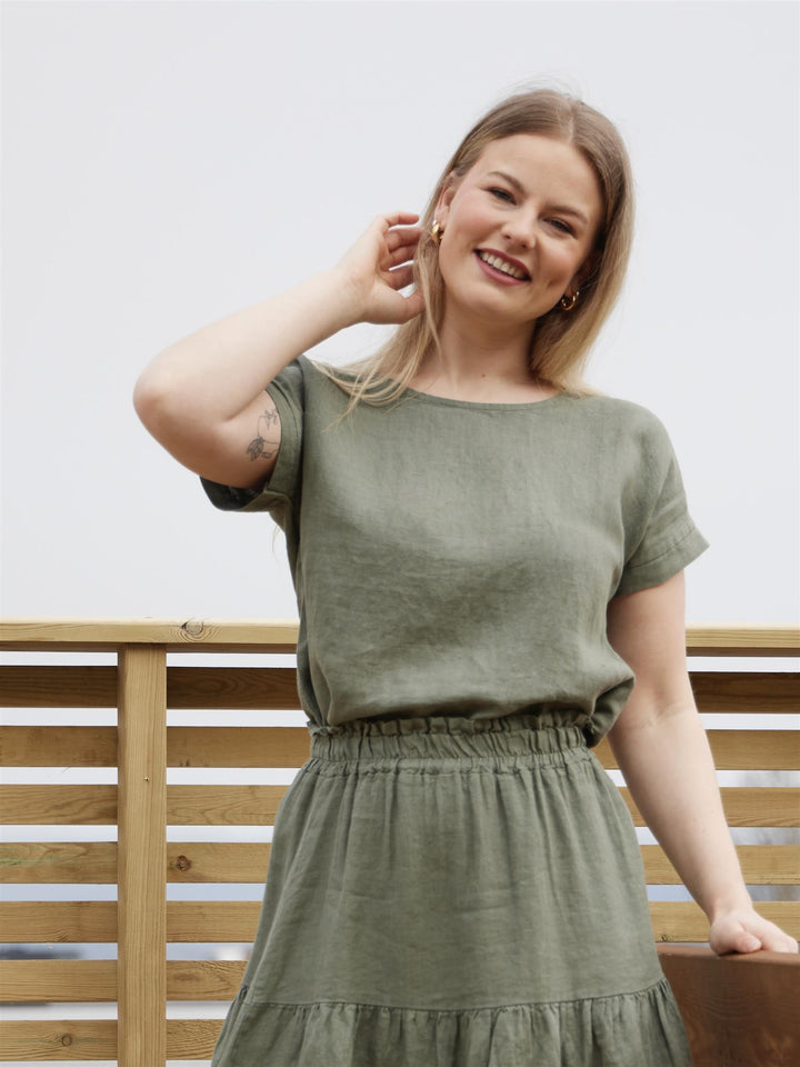 TOPP HOPE LIN ARMY GREEN