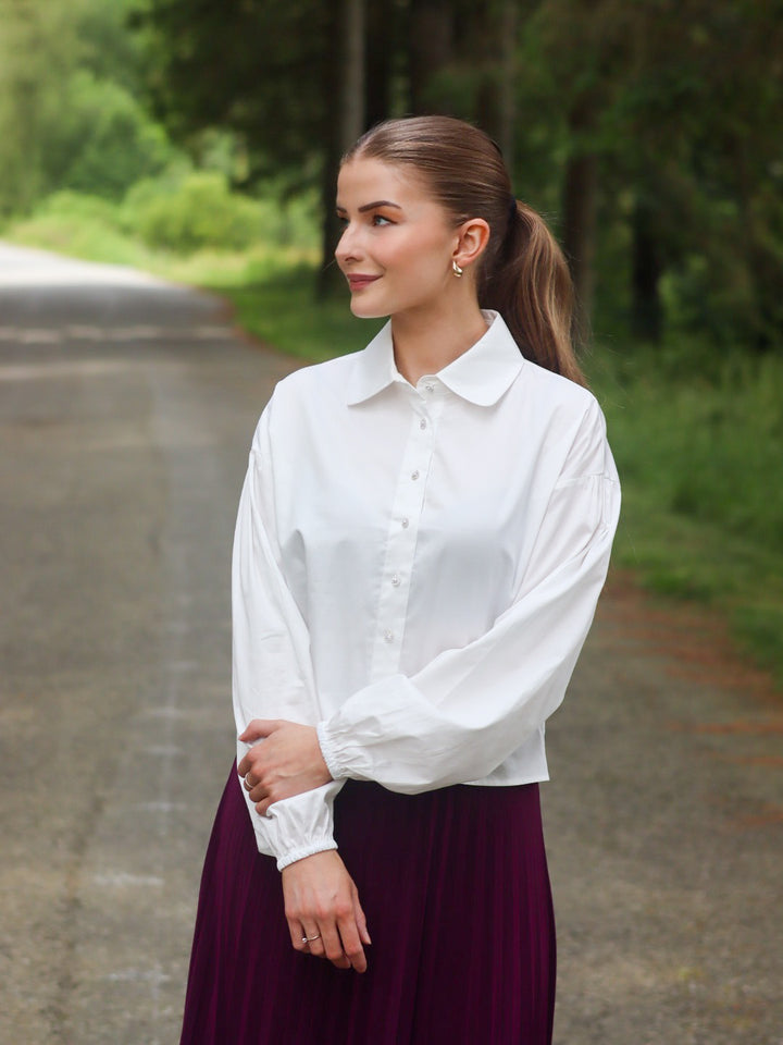 SKJORTE LYA WHITE