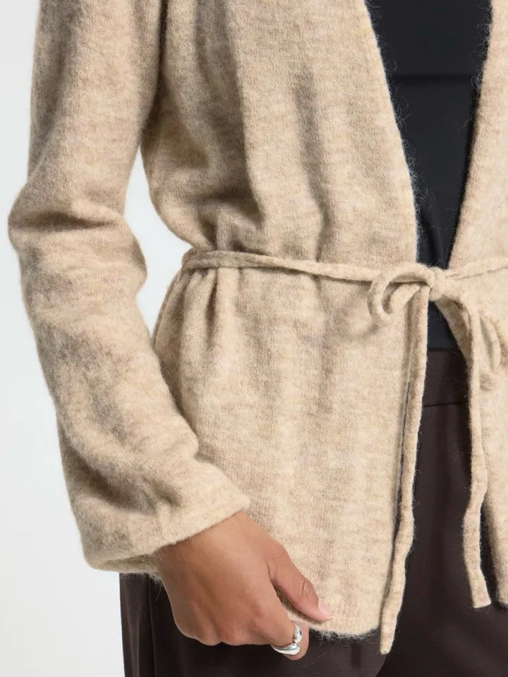 CARDIGAN IHARDENS OATMEAL MELANGE