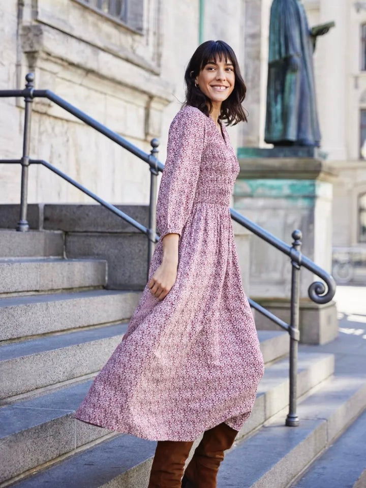 MIDIKJOLE FRFLOWY TINY PETAL SYRAH