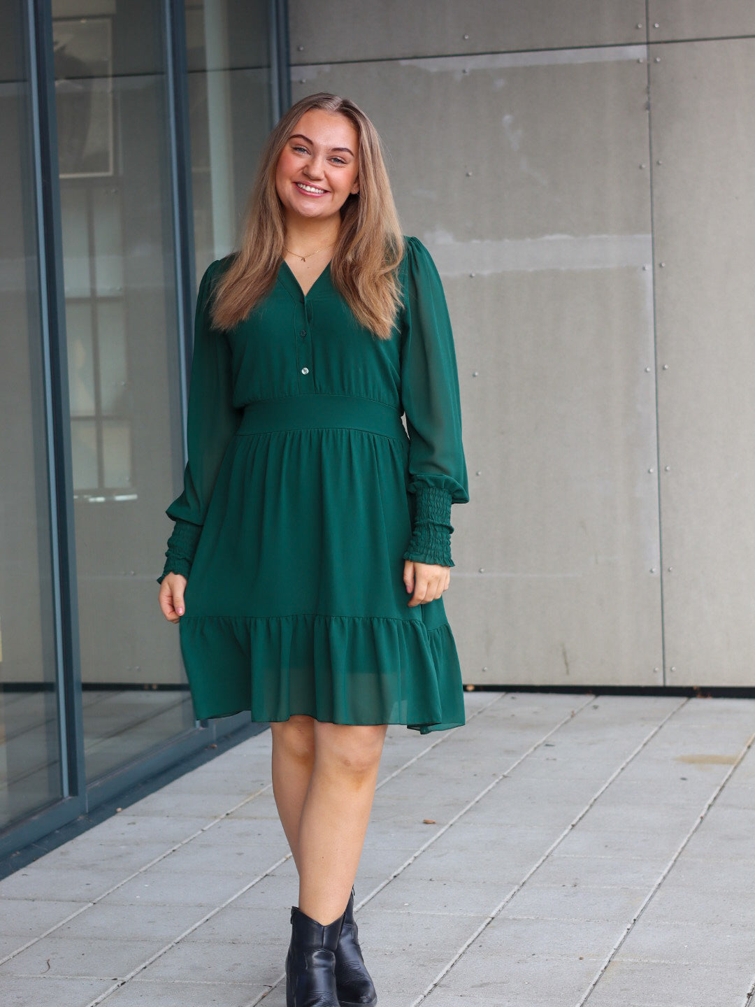 KJOLE EMELINA UNI JADE GREEN